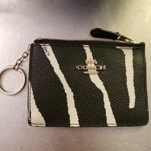 Coach leather coin/ID case